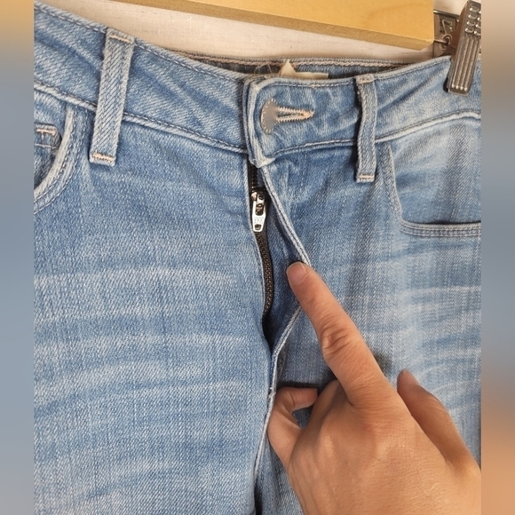 L'AGENCE NADIA HIGH RISE STRAIGHT CROPPED JEANS IN ROCKFORD, SZ 26 - Picture 5 of 14